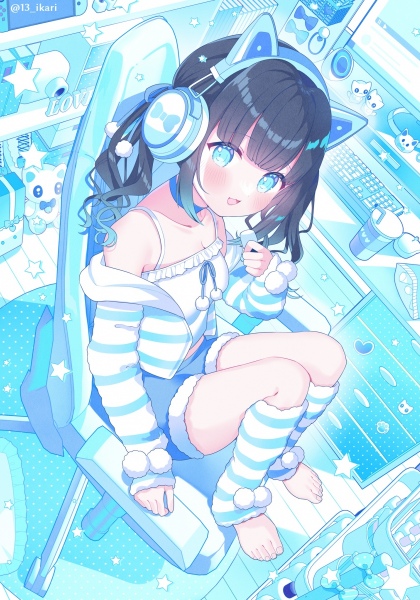 猫耳ヘッドフォン